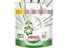 Ariel Liquid Detergent Front Load - 3.2L | Removes 7 day dried-in Stains in 1 wash inside Washing Machine | Now at Price of P