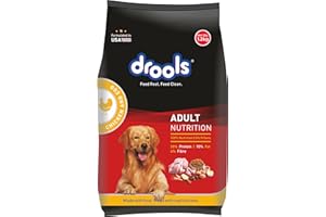 Drools Dry Dog Food Adult, Chicken and Egg Flavor 1.2Kg Pack