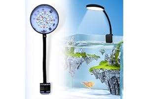 BURAQ Pets Multicolor Nano N-6 Aquarium Lamp, Aquarium Lights For Fish Tank, Ideal For Fish Aquarium Environments, Enhances F