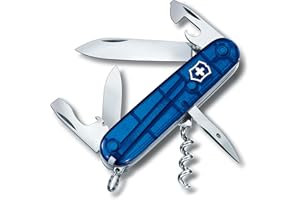 Victorinox, Spartan, Navaja Multiuso Suiza, Cuchillo bolsillo, Regalo, 12 Funciones, Hoja grande, Sacacorchos