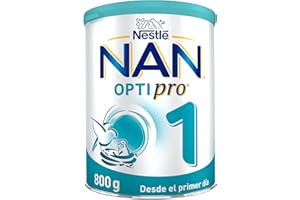 Nestlé NAN OPTIPRO 1 - Leche para lactantes en polvo - bote de 800g