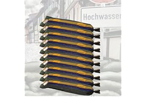 10x Brandengel® 3-Tragegriffe Sandsack Silosandsack mit Zugband 25x100cm Sandsäcke f. Hochwasser zum befüllen mit Bausand Bes