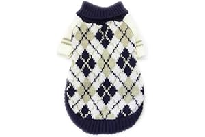 Lulala Dog Sweater for Small Size Dog Girls Boys, Turtleneck Pullover Winter Dog Clothes, Christmas Dog Outfits, Pet Sweatshi