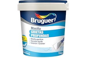 Bruguer Masilla Grietas Profundas Blanco 1 Kg