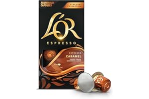 L'OR Espresso Café Cápsulas Caramelo - 10 Cápsulas Compatibles Nespresso