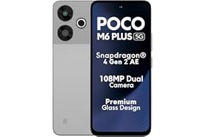 POCO M6 Plus 5G Ice Silver 6GB RAM 128GB ROM