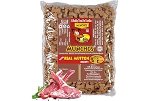 MUNCHOS Real Mutton Puppy Biscuits 1 Kg