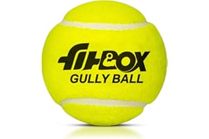 FitBox Sports Tennis Gully Ball Tennis Ball, Cricket Ball for Street Match Cricket Ball Tennis & Lawn Cricket