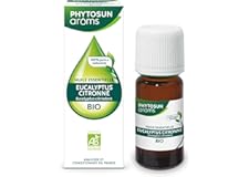 PHYTOSUN AROMS - Huile Essentielles Eucalyptus Citronné BIO - 100% pure et naturelle - 10 ml