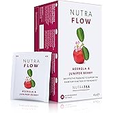 NUTRAFLOW - UTI Tea | Urinary Infection Tea | Cystitis Tea - Eases Discomfort Within The Urinary Tract - Includes Cranberry, 