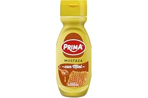 Prima mostaza con miel elaborada con semillas de mostaza. 285 g