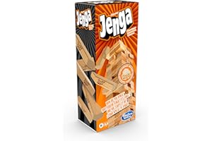 Klassiek Jenga-spel; Stapeltorenspel van hardhout blokken