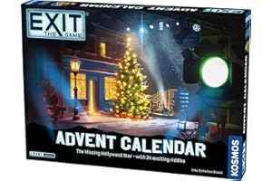 EXIT: The Game Adventskalender - De ontbrekende Hollywood-ster | Kerstmis | Kalender | Adventskalender | Mysteriespel | Famil