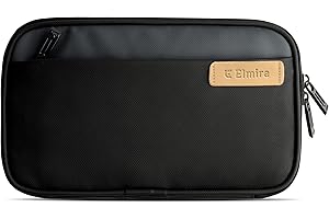 ELMIRA Passport Cover for Men and Women, Passport Holder for Family Couple - Passport Wallet Pouch Travel Organizer Bag for C