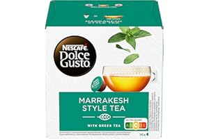 NESCAFÉ Dolce Gusto Té Marrakesh , 16 cápsulas, Té verde de menta (3 pack x 16)