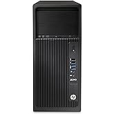 HP Z240 Tower WorkStation - Intel Core i5-6600, 1TB, 8GB, Eng-Arb-KB, Windows 10 Pro, Black