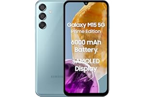 Samsung Galaxy M15 5G Prime Edition (Celestial Blue,6GB RAM,128GB Storage)| Super AMOLED Display| 50MP Triple Cam| 6000mAh Ba