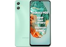 Samsung Galaxy M05 (Mint Green, 4GB RAM, 64 GB Storage) | 50MP Dual Camera | Bigger 6.7" HD+ Display | 5000mAh Battery | 25W 