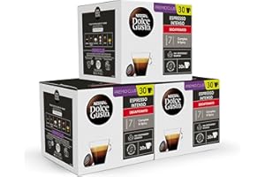 NESCAFÉ Dolce Gusto Espresso Intenso Descafeinado, 90 cápsulas (3 pack x 30 )