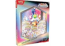 JCC Pokémon : Collection classeur Écarlate et Violet – Évolutions Prismatiques (classeur à 378 pochettes et 5 boosters)