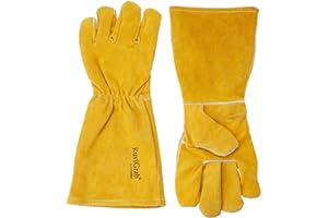 RuviGrab - Guantes de Soldador Profesionales | Guantes Ignífugos | Ropa de Soldador | Protección para Soldadura | Guantes par