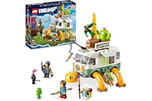 LEGO DREAMZzz Mevr. Castillo's schildpadbusje, Speelgoed Camper Voertuig uit de Tv-Serie met 2 Bouwopties, Cadeau voor Jongen