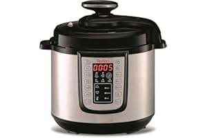 Tefal All-in-One CY505E Slowcooker, Multicooker & Snelkookpan, 25 automatische programma’s, Grote capaciteit 6 liter