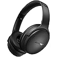 Bose QuietComfort Wireless Noise Cancelling Headphones, Bluetooth Over Ear Headphones with Up to 24 Hours of Battery Life, Bl