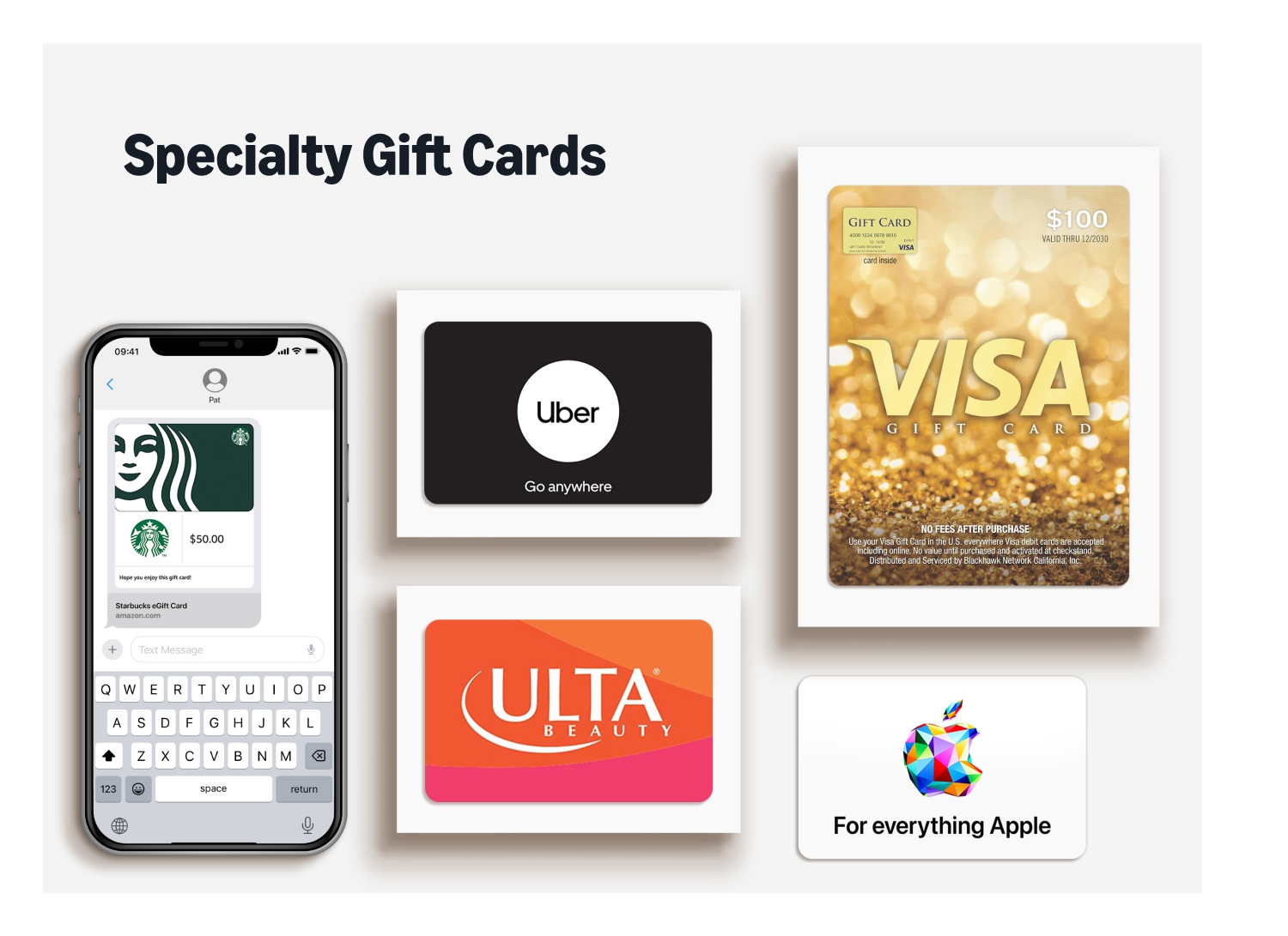 Specialty Gift Cards