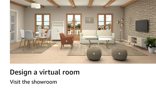 Design a virtual room