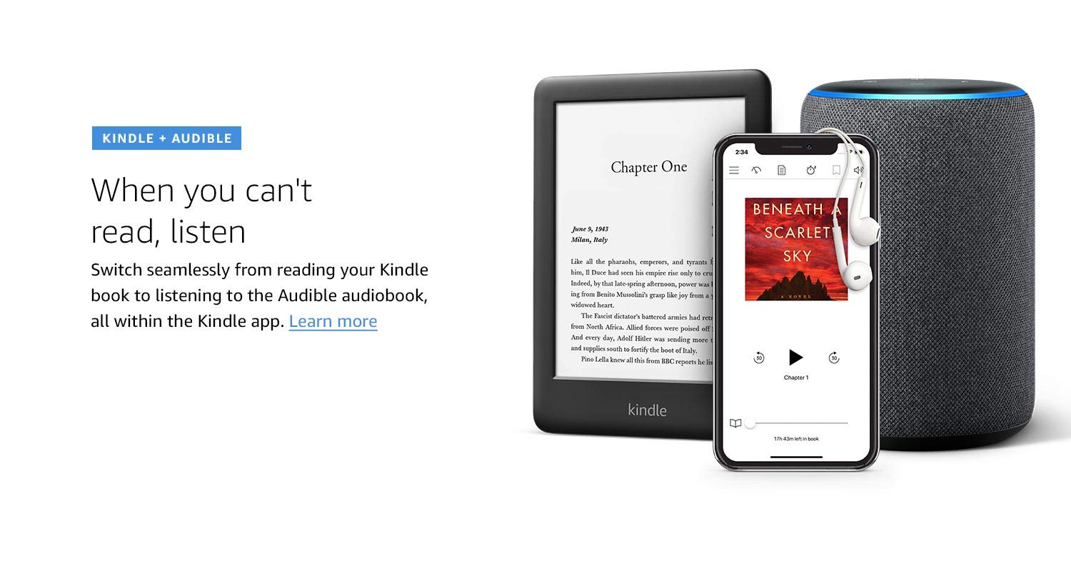 Kindle + Audible