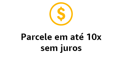 Parcele em até 10x sem juros