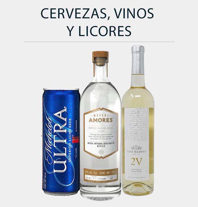 Cervezas, Vinos y Licores