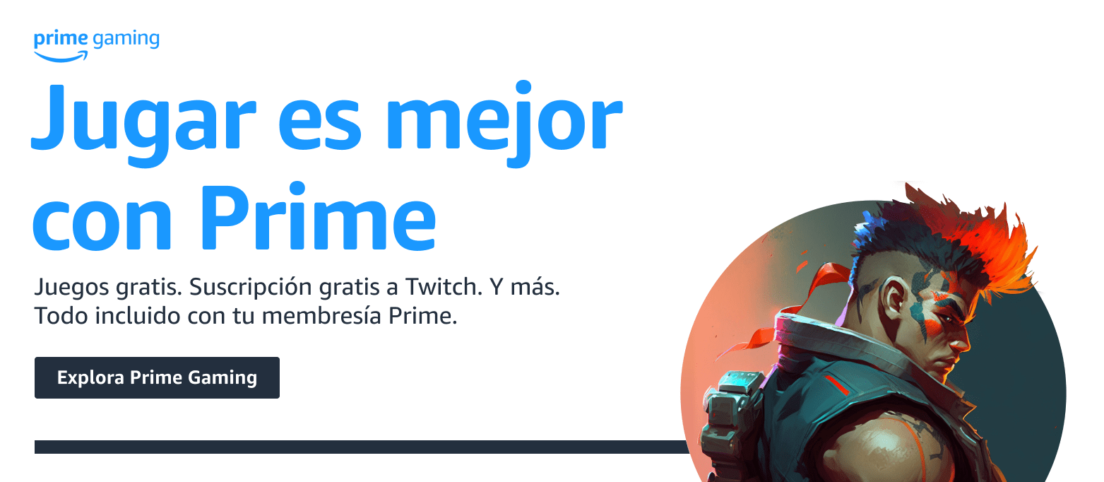 Jugar es mejor con Prime Juegos gratis. Suscripción gratis a Twitch. Y más. Todo incluido con tu membresía Prime. Explora Prime Gaming.