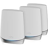 Netgear Netgear Orbi RBK753 - Wi-Fi System (Router, 2 Extenders) - Up to 7,500 Sq.ft - Mesh - GigE, 802.11ax - 802.11a/b/g/n/