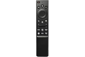 Controle Remoto Universal Compatível para Smart TV Samsung 4K/8K, Funções Netflix, Prime Video, Globo Play, Modelos QLED BU80