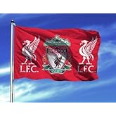 Liverpool L.F.C England Premier Football Flag Banner 3x5 feet Soccer Durable Indoor or Outdoor Football Soccer 2Grommets