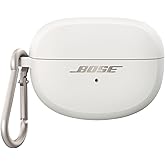 Bose Ultra Open Earbuds Silicone Case Cover, White Smoke