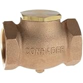 Brass in-Line Check Valve for Compressed Air and Pneumatic Systems (1" NPT)