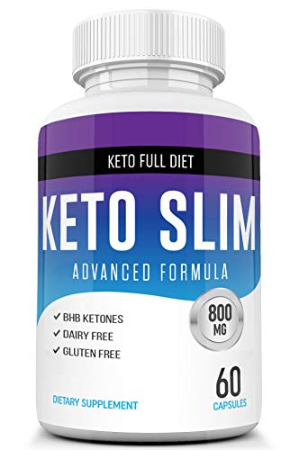 Best Keto Slim Diet Pills from Shark Tank - Ketogenic Keto Weight Loss Pills for Women and Men - Ketosis Keto Supplement with BHB Salts for Keto Diet -Keto Pills Weightloss 60 Capsules