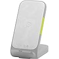 InfinityLab InstantStation Wireless Stand 33W PD USB-C and USB-A Compact Fast Charging Wireless Charger (White)