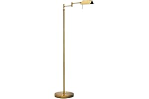 O’Bright Dimmable LED Pharmacy Floor Lamp, 12W LED, Full Range Dimming, 360 degree Swing Arms, Adjustable Heights, Standing L