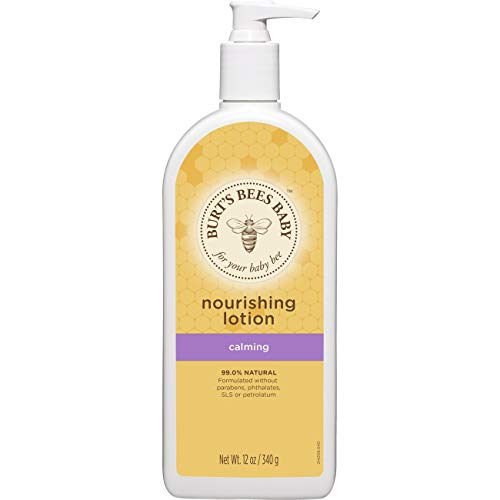 Burt's Bees Baby Nourishing Lotion, Calming Baby Lotion - 12 Ounce Bottle