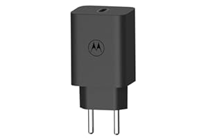 Motorola, Carregador Turbo Power™ 30W, Cabo USB-C, USB-C, Porta USB-C, Preto