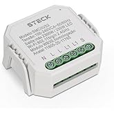 Steck, Módulo de Interruptor Interno Mini 4x2", Branco