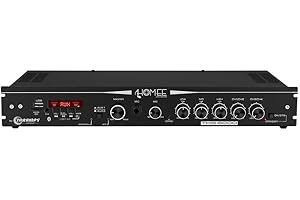 Amplificador Receiver Rádio Frequência Taramps THS 6000 Classe D Multi-Channel 400 W RMS Amplificador Residencial Comercial