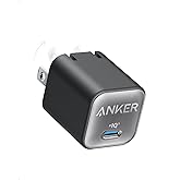 Anker Nano Charger, USB C GaN Charger 30W, PIQ 3.0 Foldable PPS Fast Charger for iPhone 16 / 15 and more series, Galaxy, iPad