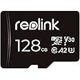 REOLINK 128GB microSDXC UHS-I Memory Card, U3, A2, V30, Class 10, Micro SD Card Compatible with Reolink Security Camera