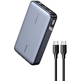 UGREEN 20000mAh 100W Power Bank, Nexode Portable Charger USB C 3-Port PD Fast Charging Battery Pack Digital Display for MacBo