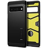 Spigen Tough Armor [Extreme Protection Tech] Designed for Google Pixel 6 Pro Case (2021) - Black